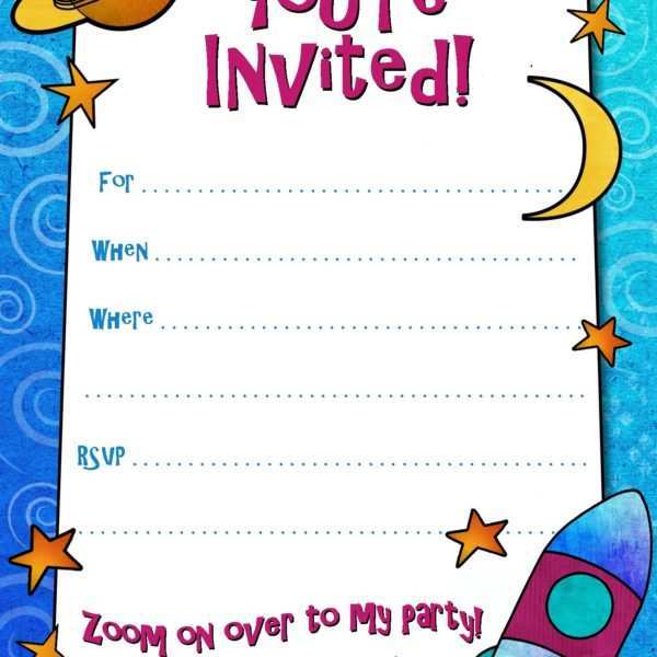 44 Customize Party Invitation Template Ks1 in Word with Party ...