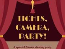44 Printable Oscar Party Invitation Template in Word with Oscar Party Invitation Template