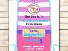 45 Free Printable Doc Mcstuffins Birthday Invitation Template for Ms Word for Doc Mcstuffins Birthday Invitation Template