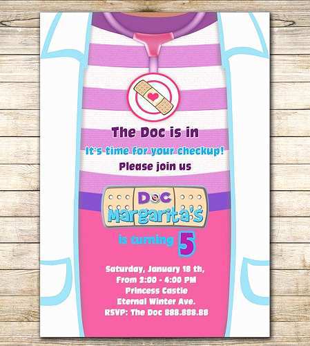 45 Free Printable Doc Mcstuffins Birthday Invitation Template for Ms Word for Doc Mcstuffins Birthday Invitation Template