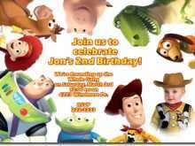 45 The Best Toy Story Birthday Invitation Template Photo for Toy Story Birthday Invitation Template