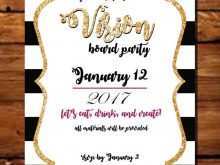 46 Blank Vision Board Party Invitation Template Layouts for Vision Board Party Invitation Template