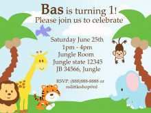 46 Customize Our Free Jungle Theme Birthday Invitation Template Free for Ms Word for Jungle Theme Birthday Invitation Template Free