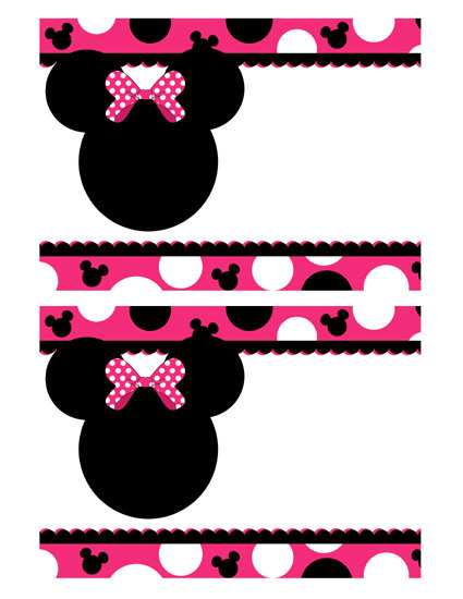 47 Customize Our Free Minnie Mouse Blank Invitation Template Maker with ...
