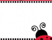 48 Customize Blank Ladybug Invitation Template With Stunning Design by Blank Ladybug Invitation Template