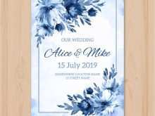 48 Free Printable Watercolour Wedding Invitation Template in Word by Watercolour Wedding Invitation Template