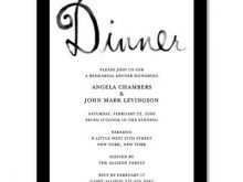 49 The Best Dinner Invitation Message Template for Ms Word by Dinner Invitation Message Template