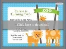 50 Creating Zoo Animal Party Invitation Template Now with Zoo Animal Party Invitation Template