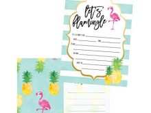 51 Visiting Flamingo Party Invitation Template Free With Stunning Design for Flamingo Party Invitation Template Free