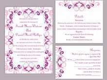 52 Standard Wedding Invitation Template Word Format With Stunning Design with Wedding Invitation Template Word Format