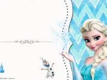 54 Customize Our Free Elsa Birthday Invitation Template Formating with Elsa Birthday Invitation Template