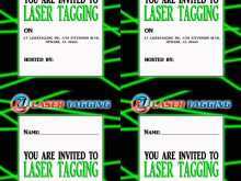 54 Free Laser Tag Birthday Invitation Template Layouts by Laser Tag Birthday Invitation Template