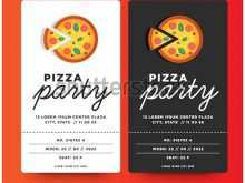55 Creating Pizza Party Invitation Template For Free for Pizza Party Invitation Template