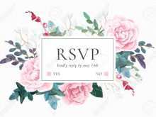 55 Customize Our Free Vector Floral Wedding Invitation Template PSD File with Vector Floral Wedding Invitation Template