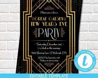 55 How To Create Blank Great Gatsby Invitation Template Formating by Blank Great Gatsby Invitation Template