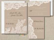 56 Customize Lace Wedding Invitation Template for Ms Word for Lace Wedding Invitation Template