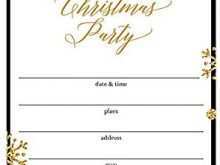 56 Format Christmas Party Invitation Template Black And White For Free by Christmas Party Invitation Template Black And White