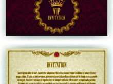 56 Format Free Vector Invitation Card Template For Free by Free Vector Invitation Card Template
