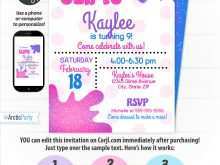 56 How To Create Slime Party Invitation Template Layouts for Slime Party Invitation Template