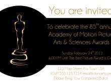 56 Online Oscar Party Invitation Template Now by Oscar Party Invitation Template