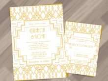 56 Printable Gatsby Wedding Invitation Template Free Formating by Gatsby Wedding Invitation Template Free