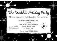 57 Free Printable Christmas Party Invitation Template Black And White Layouts with Christmas Party Invitation Template Black And White