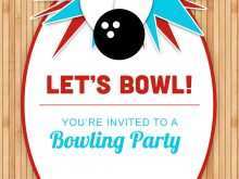 57 Report Birthday Party Invitation Template Bowling Formating for Birthday Party Invitation Template Bowling