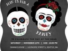 58 Creative Day Of The Dead Party Invitation Template Templates with Day Of The Dead Party Invitation Template