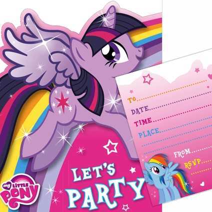 58 Free My Little Pony Invitation Blank Template PSD File with My Little Pony Invitation Blank Template