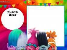 58 Free Printable Trolls Birthday Invitation Template in Photoshop with Trolls Birthday Invitation Template