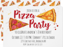 58 Online Pizza Party Invitation Template Layouts by Pizza Party Invitation Template