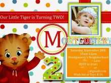 59 Online Daniel Tiger Birthday Invitation Template in Photoshop by Daniel Tiger Birthday Invitation Template