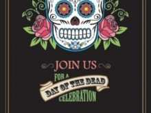 59 Report Day Of The Dead Party Invitation Template Maker for Day Of The Dead Party Invitation Template
