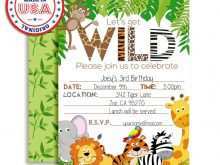 59 Standard Zoo Animal Party Invitation Template Now for Zoo Animal Party Invitation Template