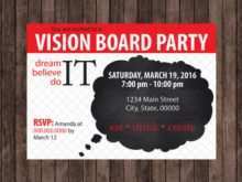 60 Blank Vision Board Party Invitation Template Download by Vision Board Party Invitation Template