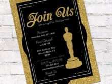 61 Creating Oscar Party Invitation Template Templates by Oscar Party Invitation Template