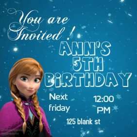 61 Customize Our Free Frozen Birthday Invitation Template Now with Frozen Birthday Invitation Template