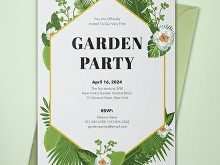 61 Format Garden Party Invitation Template Formating for Garden Party Invitation Template