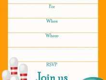 61 Online Bowling Party Invitation Template for Ms Word with Bowling Party Invitation Template