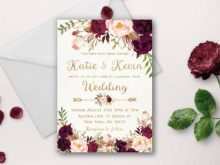 61 Online Floral Wedding Invitation Blank Template For Free by Floral Wedding Invitation Blank Template
