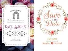 Invitation Card Format For Wedding