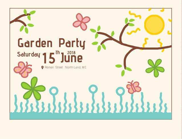 62 Customize Garden Party Invitation Template Templates by Garden Party Invitation Template