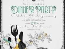 62 Printable Formal Dinner Invitation Examples for Ms Word by Formal Dinner Invitation Examples
