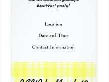 63 Customize Our Free Formal Breakfast Invitation Template Templates by Formal Breakfast Invitation Template