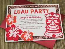 64 Visiting Blank Luau Invitation Template For Free by Blank Luau Invitation Template
