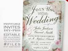 66 Adding Old Rose Wedding Invitation Template Now for Old Rose Wedding Invitation Template