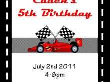 66 Blank Race Car Birthday Invitation Template Free Photo with Race Car Birthday Invitation Template Free