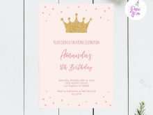 67 Customize Our Free Royal Party Invitation Template Templates with Royal Party Invitation Template