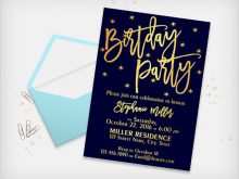 67 Format Elegant Birthday Invitation Card Template With Stunning Design with Elegant Birthday Invitation Card Template