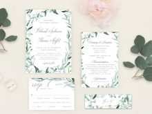 67 How To Create Eucalyptus Wedding Invitation Template Photo for Eucalyptus Wedding Invitation Template